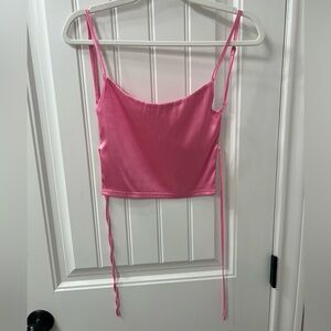 American Threads Backless Crop Top - Medium